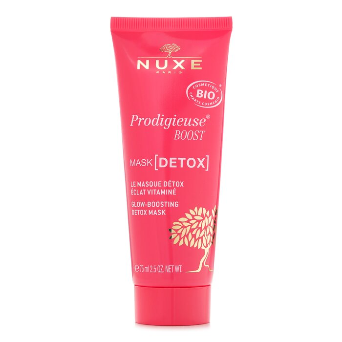 A certified organic detox mask that purifies, smooths & enhances skin radiance in just 5 minutes  Delivers a refreshing gel texture that transforms into oil when massaged & melts into milk upon rinsing for a sensorial skincare ritual  Utilizes 98% natural origin ingredients including citrus fruit water & sesame seed oil to detoxify pores, refine texture & brighten dull skin  Combines glycerin, sunflower seed oil & tocopherol to hydrate, soften & protect skin against oxidative stress & environmental damage  Supports skin clarity with sucrose laurate & stearate that gently lift impurities while preserving the skin’s natural moisture barrier  Enhances glow instantly with a vegan formula free from animal-derived ingredients & infused with a 100% natural-origin citrusy scent  Suits all skin types including sensitive, ideal for weekly use to maintain a fresh, luminous complexion  Made in France