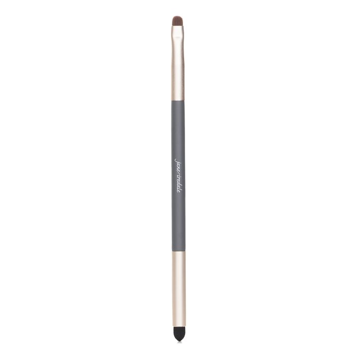 A dual-ended eye brush designed for defining, blending & smudging cream or powder products  Delivers precise application using ultra-small, flat Naturon bristles that create soft lines without tugging the skin  Enhances product performance with patented vegan fibers that pick up pigment efficiently without absorbing excess formula  Improves blending control through a rounded smudger tip that softens eyeliner & shadows for a diffused finish  Supports skin comfort with luxuriously soft, cruelty-free materials that reduce irritation around delicate eye areas  Optimizes versatility by working well with ColorLuxe Eye Shadow Stick, Mystikol® Powdered Eyeliner & Eye Pencil  Suitable for all skin types including sensitive eyes due to its vegan, gluten-free & wheat-free composition  Made in China