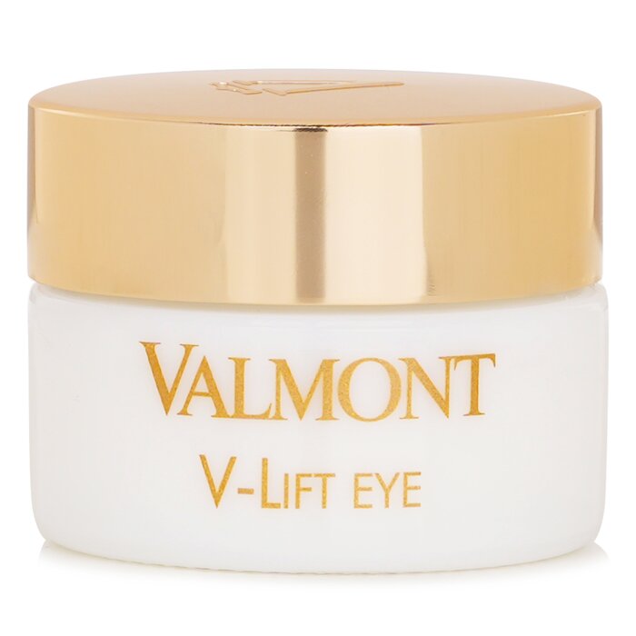 A luxurious eye contour cream that visibly lifts, smooths & tones delicate under-eye skin  Delivers a hybrid texture between cream & serum that absorbs quickly to plump fine lines & crow’s feet  Utilizes Valmont’s exclusive C-Drone technology to deliver Vitamin C directly to fibroblasts for collagen boosting  Combines Liposome DNA & RNA duo to deeply hydrate, regenerate cells & reinforce skin’s repair capacity  Incorporates Swiss Glacier Bacteria Extract to reduce deep wrinkles & visibly rejuvenate the eye contour  Enhances firmness with peptides like Palmitoyl Tetrapeptide-7 & Tripeptide-1 to improve elasticity & tone eyelids  Recommended for all skin types, especially those with visible wrinkles or loss of firmness around the eyes  Made in Switzerland